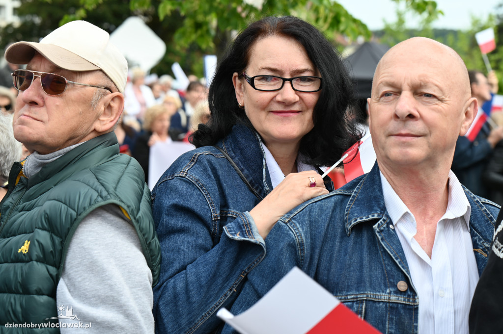 Rafał Trzaskowski we Włocławku