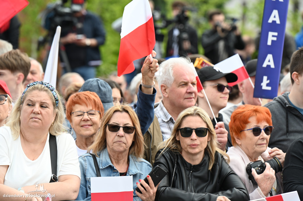 Rafał Trzaskowski we Włocławku