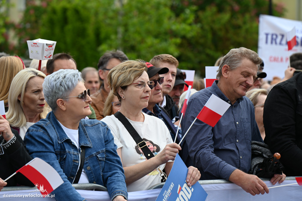 Rafał Trzaskowski we Włocławku