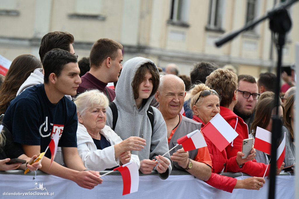 Rafał Trzaskowski we Włocławku