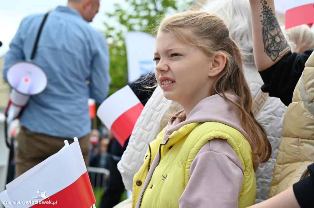 Rafał Trzaskowski we Włocławku