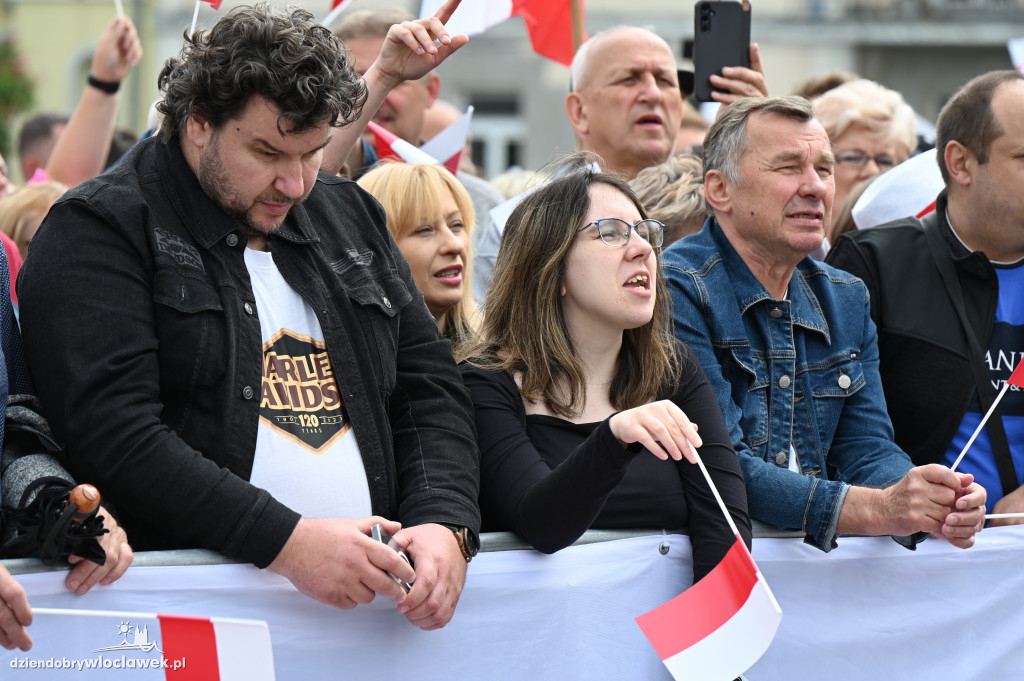 Rafał Trzaskowski we Włocławku