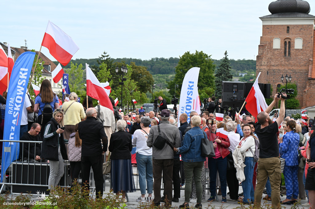 Rafał Trzaskowski we Włocławku