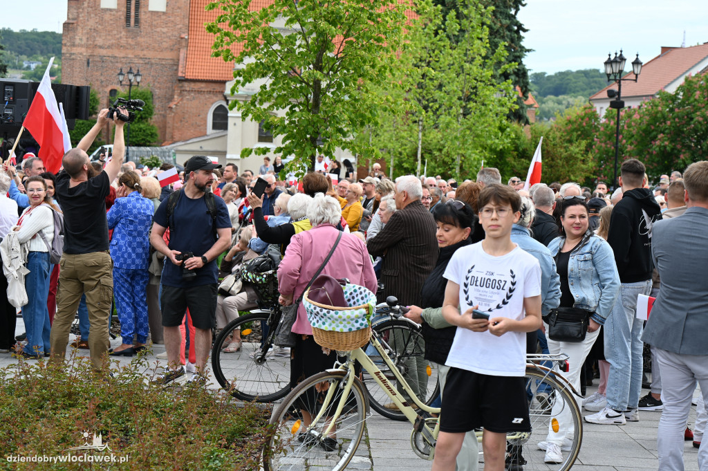Rafał Trzaskowski we Włocławku