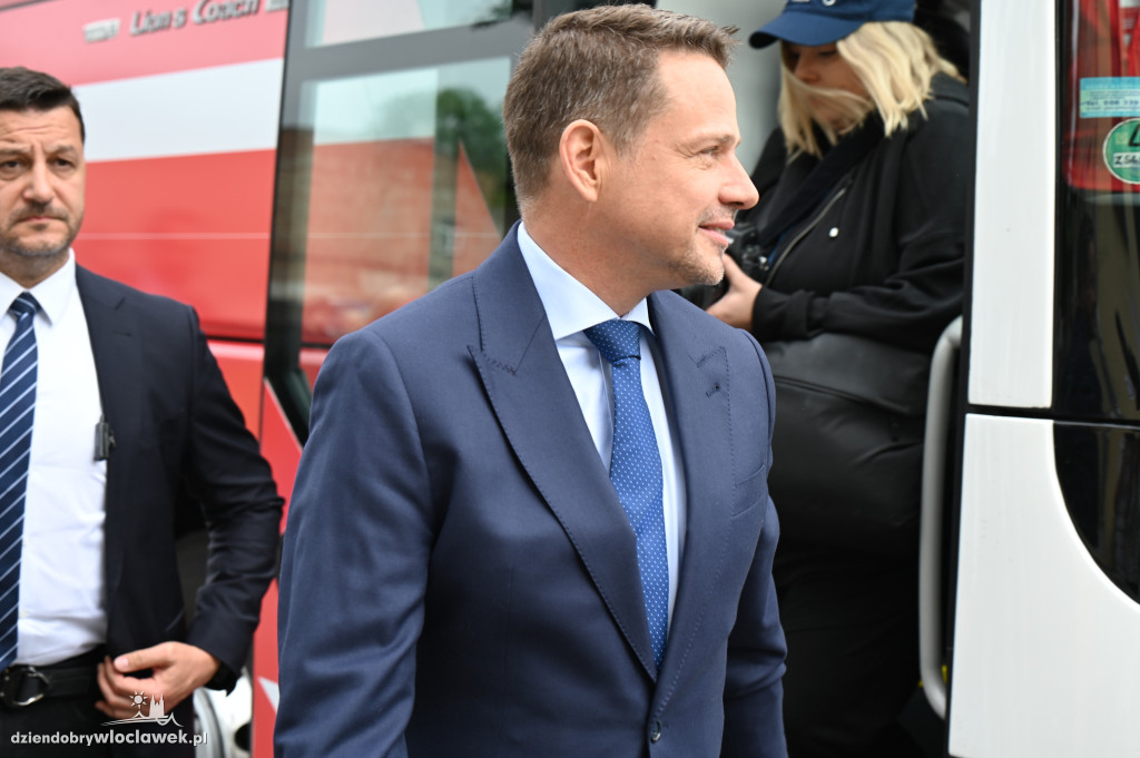Rafał Trzaskowski we Włocławku
