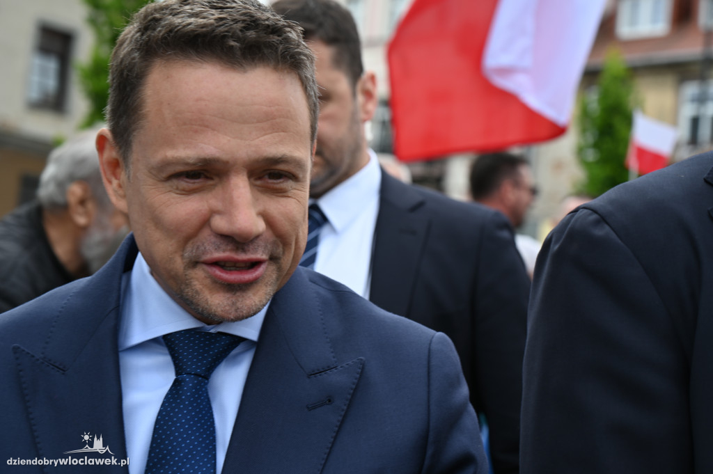 Rafał Trzaskowski we Włocławku