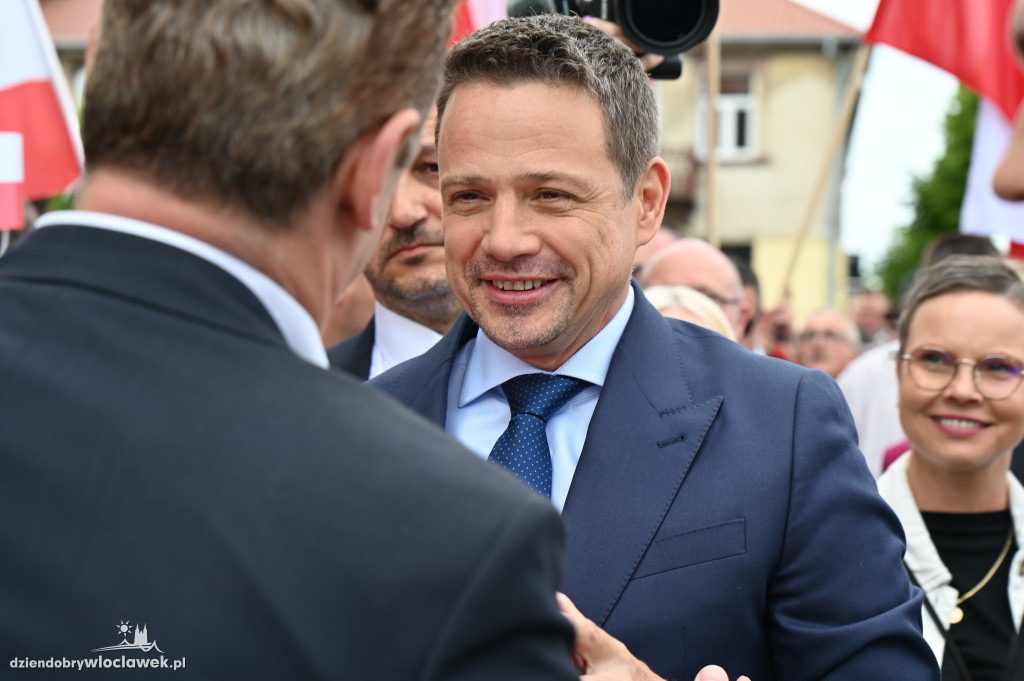 Rafał Trzaskowski we Włocławku