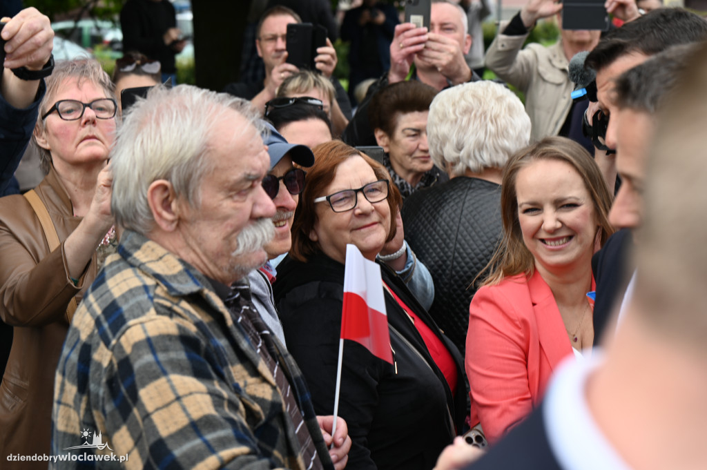 Rafał Trzaskowski we Włocławku