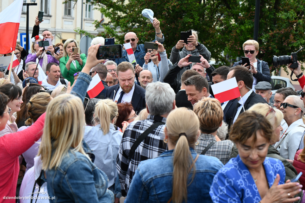 Rafał Trzaskowski we Włocławku