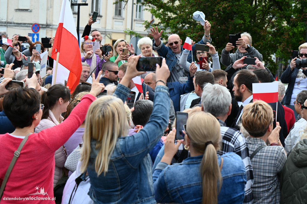 Rafał Trzaskowski we Włocławku