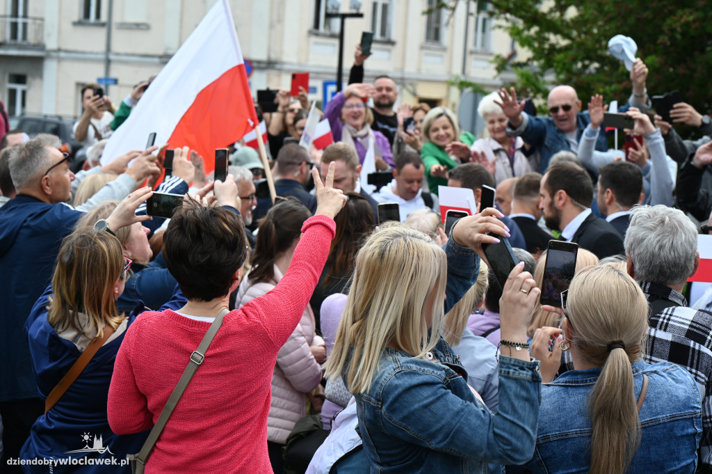 Rafał Trzaskowski we Włocławku