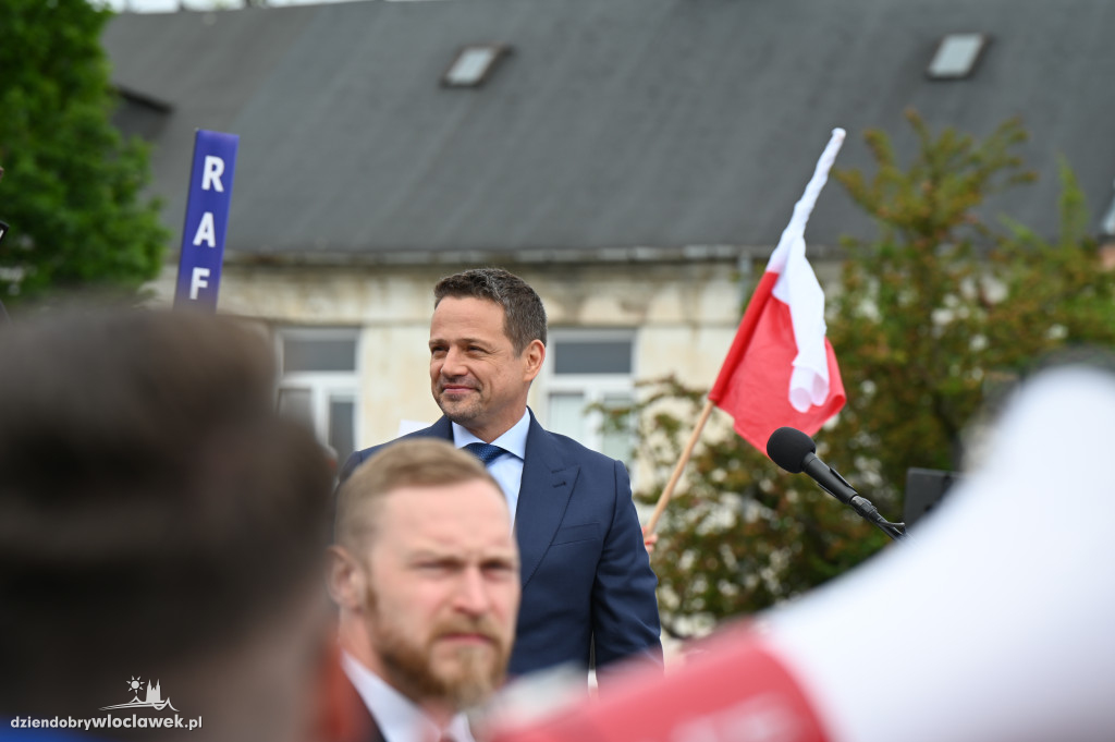 Rafał Trzaskowski we Włocławku