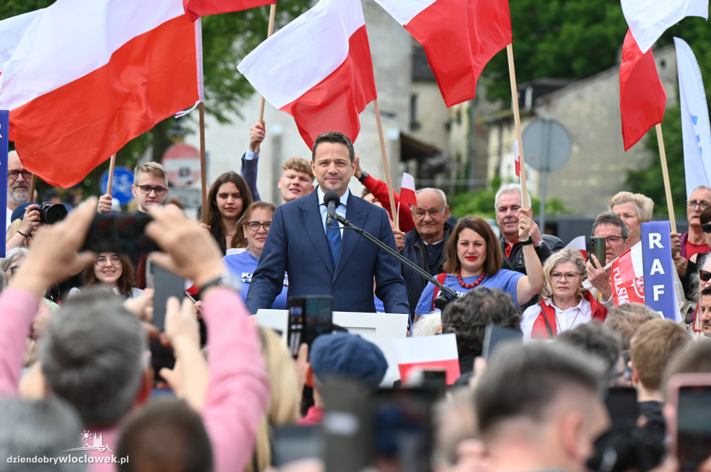 Rafał Trzaskowski we Włocławku