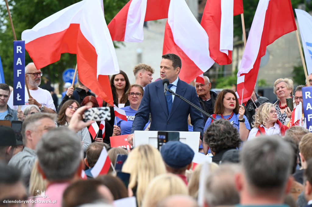 Rafał Trzaskowski we Włocławku