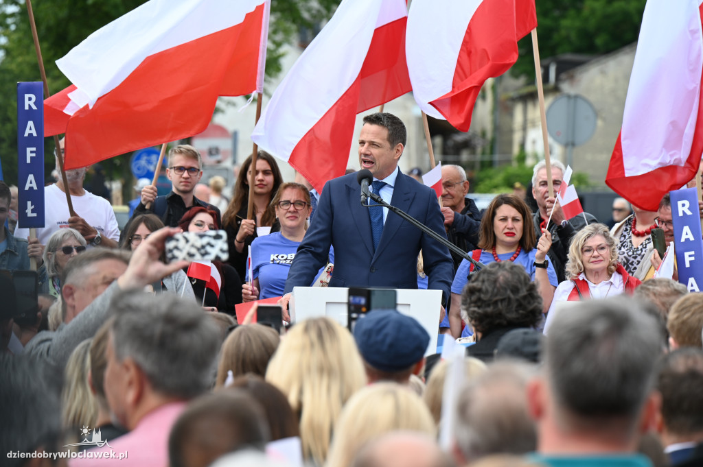 Rafał Trzaskowski we Włocławku