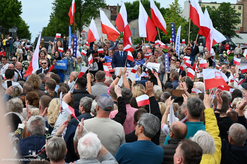 Rafał Trzaskowski we Włocławku