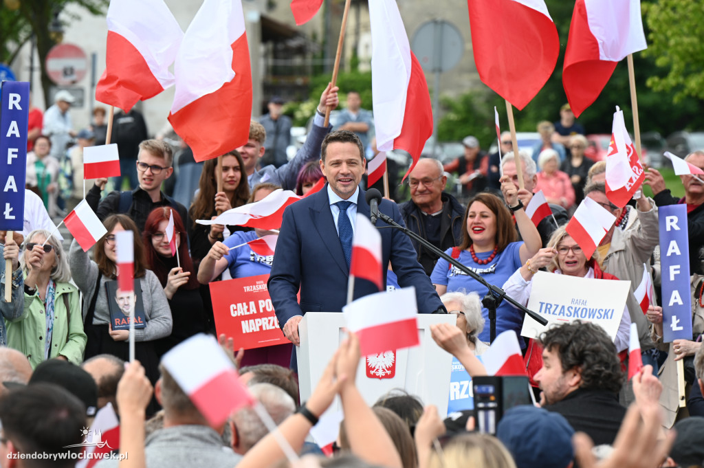 Rafał Trzaskowski we Włocławku