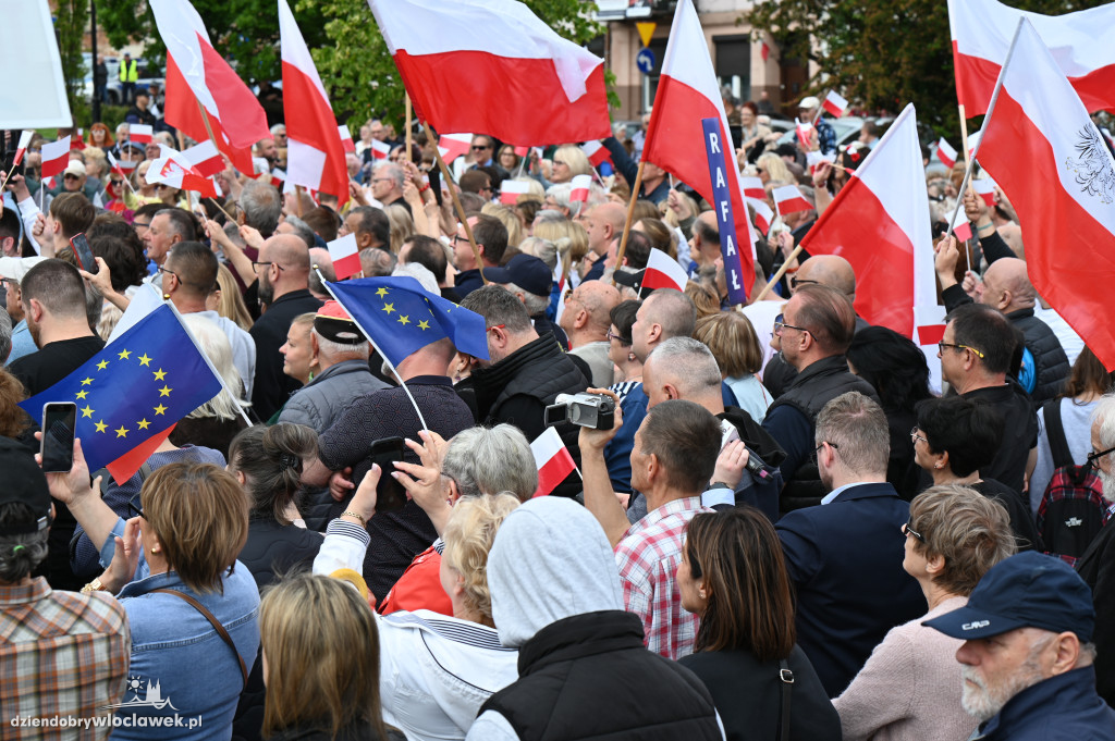 Rafał Trzaskowski we Włocławku