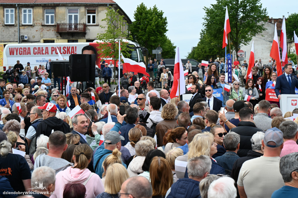 Rafał Trzaskowski we Włocławku