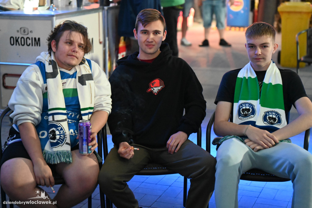 Strefa kibica na Słodowie - Anwil vs Legia