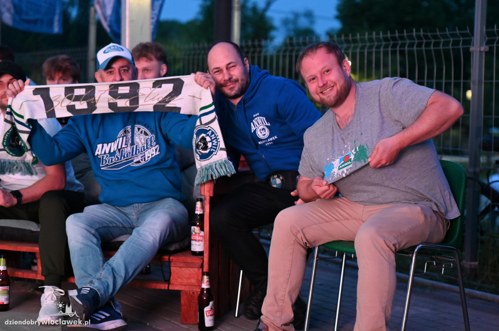 Strefa kibica na Słodowie - Anwil vs Legia