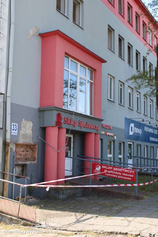 Wyburzanie Piekarni przy Kruszyńskiej