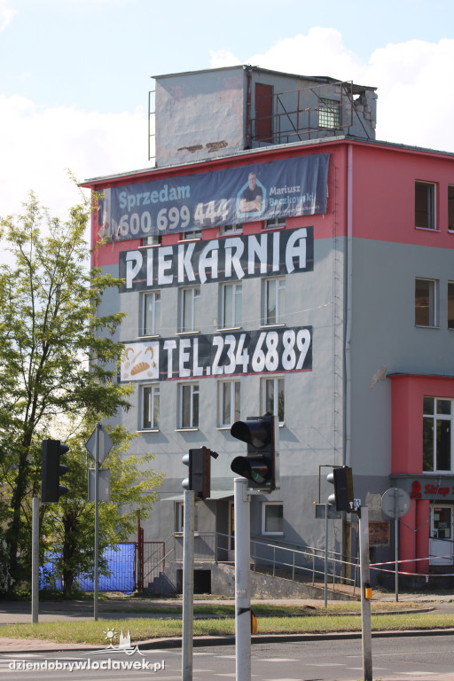 Wyburzanie Piekarni przy Kruszyńskiej