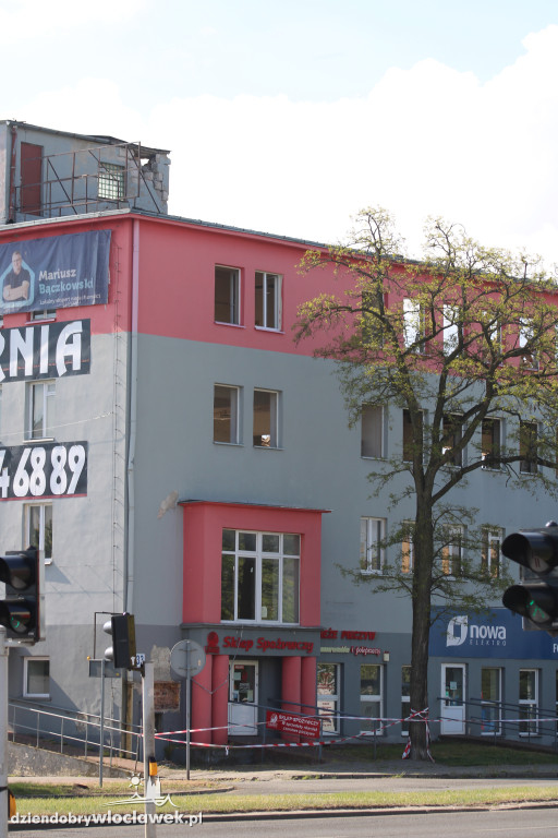 Wyburzanie Piekarni przy Kruszyńskiej
