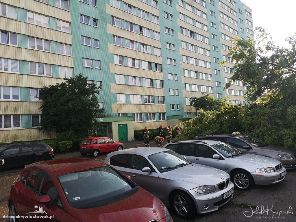 Zazamcze w strzępach. Nawałnica wyrywała drzewa