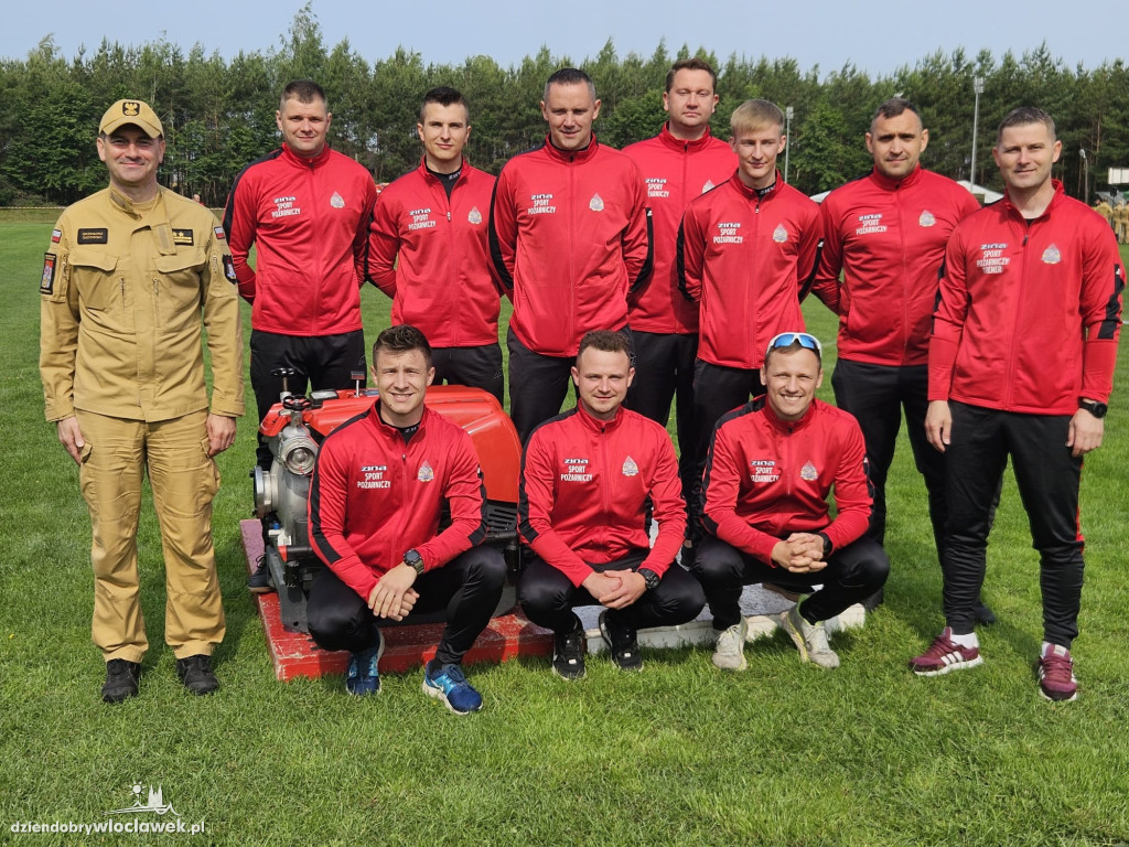 Sukces strażaków z Włocławka na zawodach
