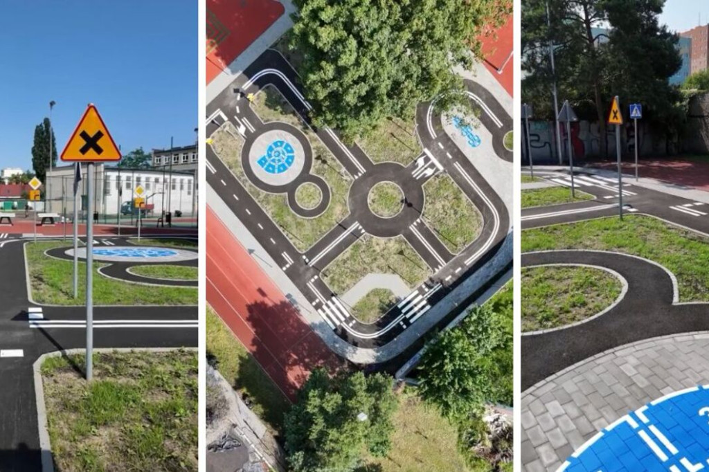 Miasteczko ruchu drogowego przy SP14
