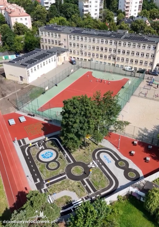 Miasteczko ruchu drogowego przy SP14