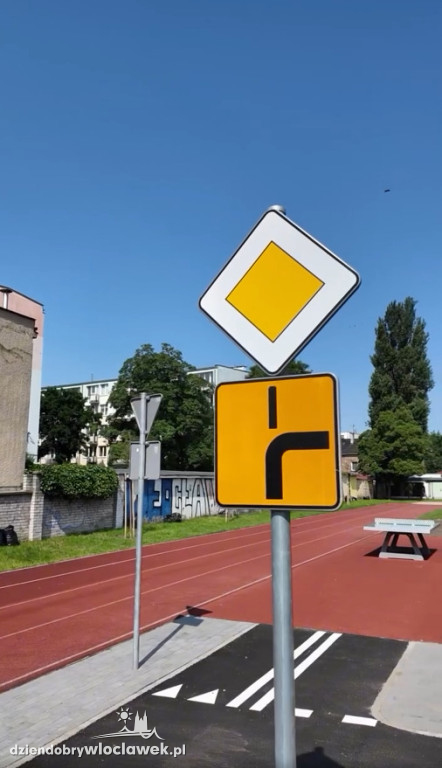 Miasteczko ruchu drogowego przy SP14