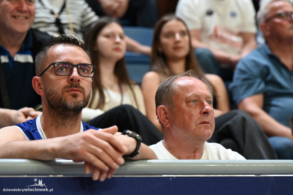 Kibice na rewanżowym meczu Anwil Włocławek vs. Trefl Sopot