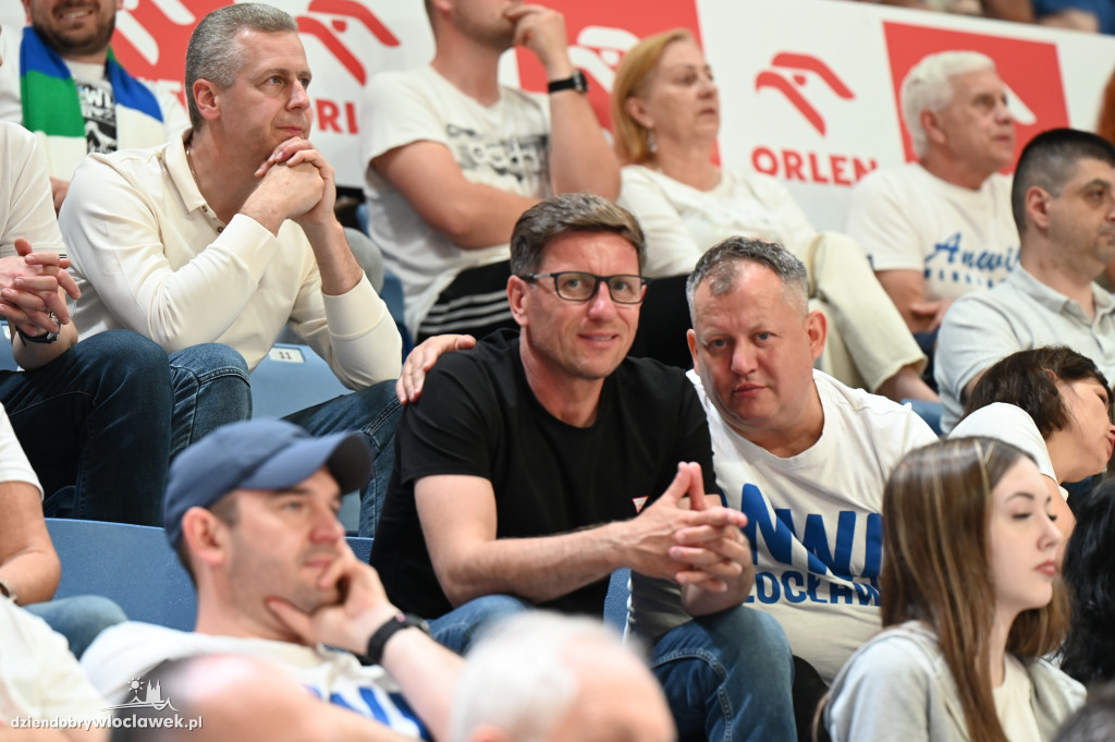 Kibice na rewanżowym meczu Anwil Włocławek vs. Trefl Sopot