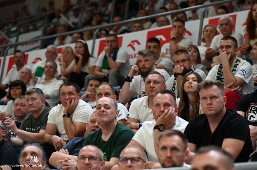 Kibice na rewanżowym meczu Anwil Włocławek vs. Trefl Sopot