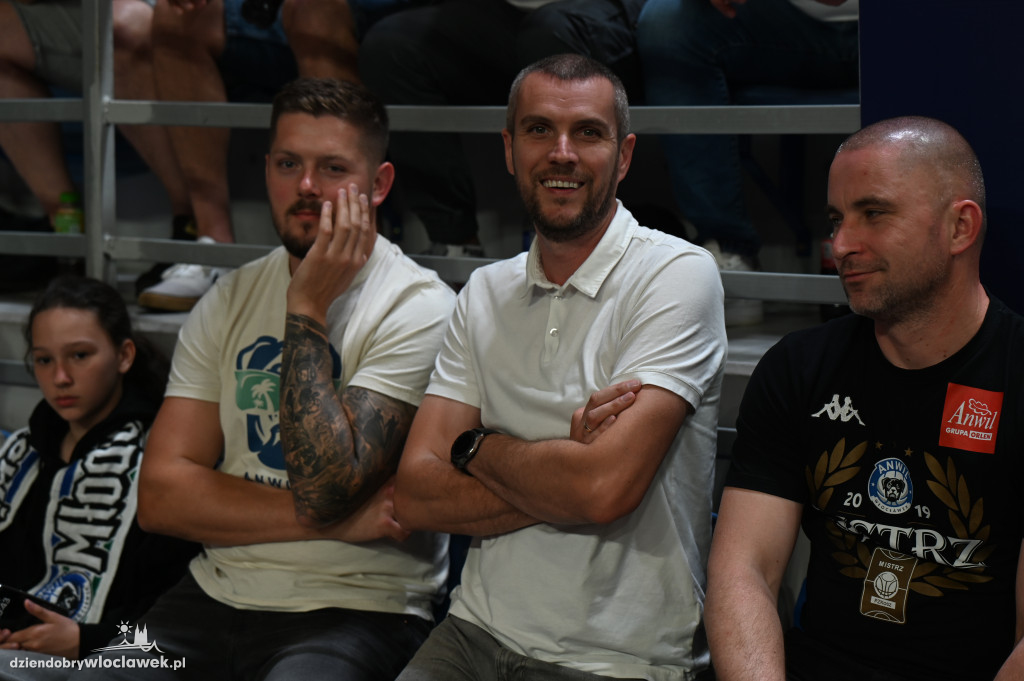 Kibice na rewanżowym meczu Anwil Włocławek vs. Trefl Sopot