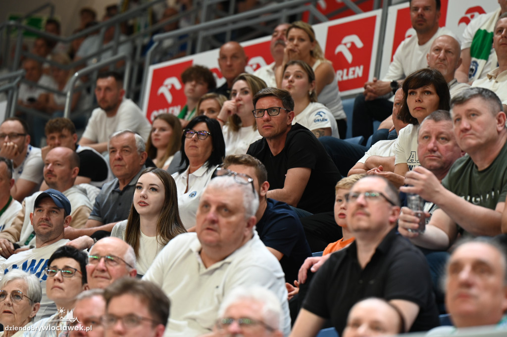 Kibice na rewanżowym meczu Anwil Włocławek vs. Trefl Sopot