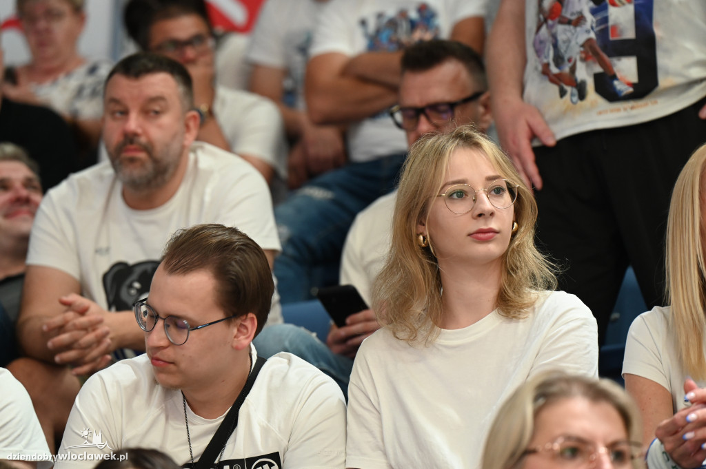 Kibice na rewanżowym meczu Anwil Włocławek vs. Trefl Sopot