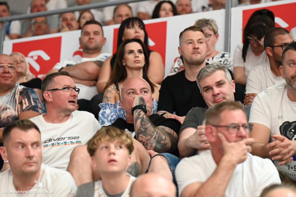 Kibice na rewanżowym meczu Anwil Włocławek vs. Trefl Sopot