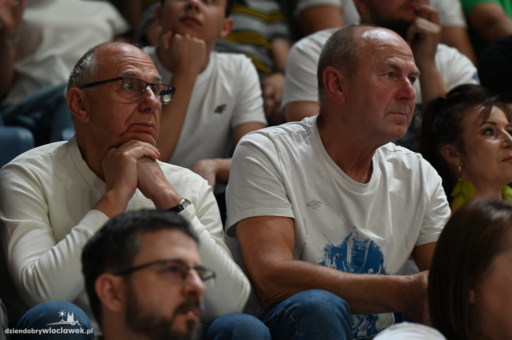 Kibice na rewanżowym meczu Anwil Włocławek vs. Trefl Sopot