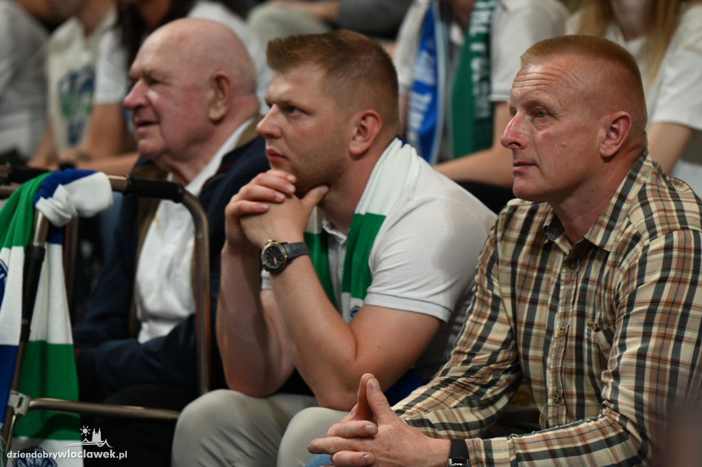 Kibice na rewanżowym meczu Anwil Włocławek vs. Trefl Sopot