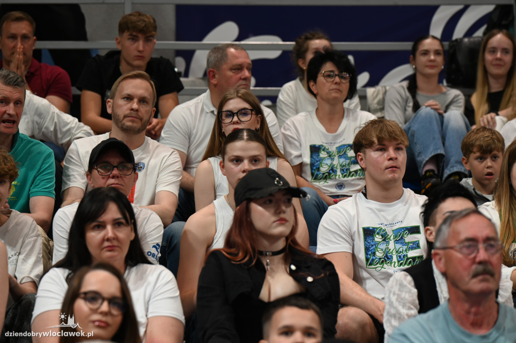 Kibice na rewanżowym meczu Anwil Włocławek vs. Trefl Sopot