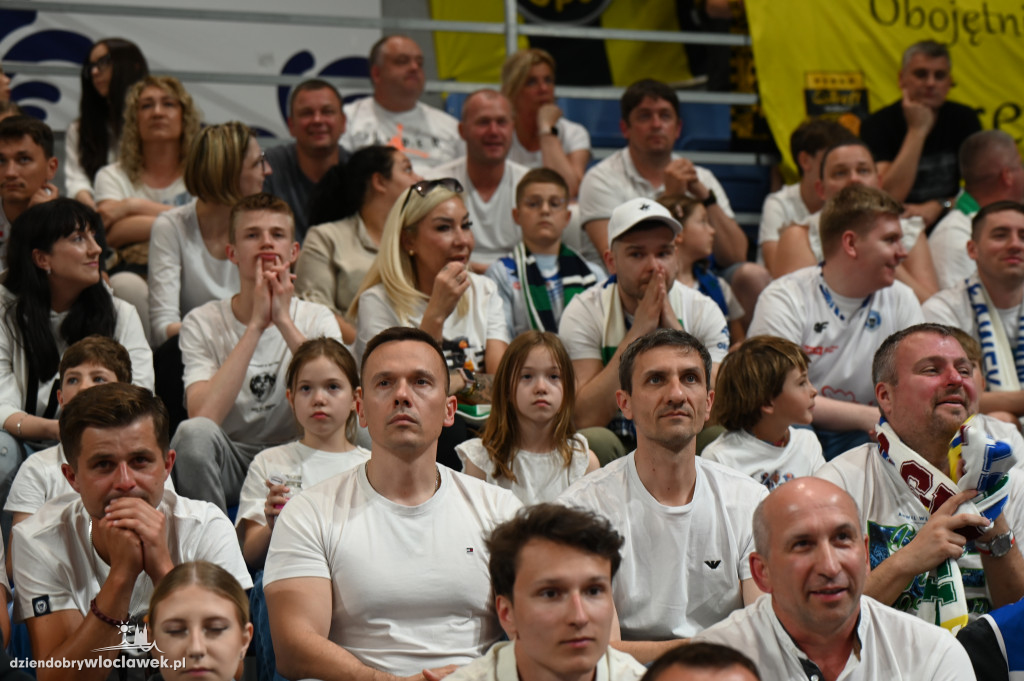 Kibice na rewanżowym meczu Anwil Włocławek vs. Trefl Sopot