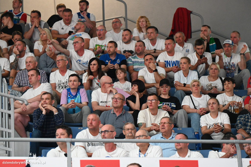 Kibice na rewanżowym meczu Anwil Włocławek vs. Trefl Sopot