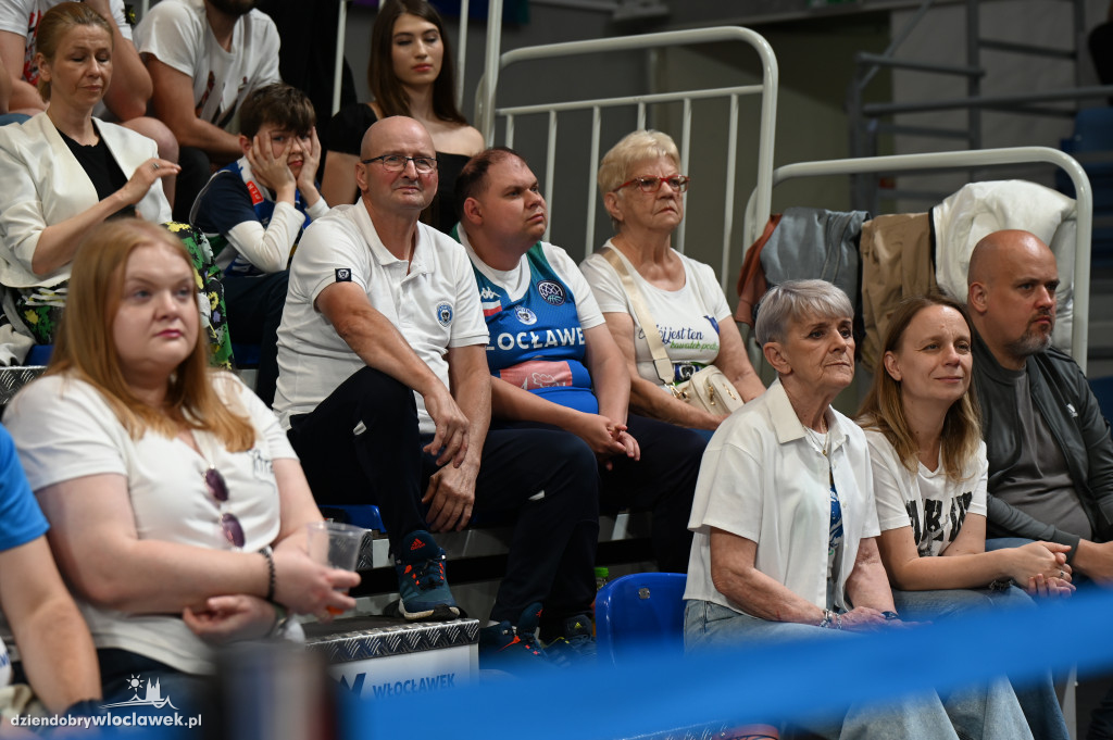 Kibice na rewanżowym meczu Anwil Włocławek vs. Trefl Sopot