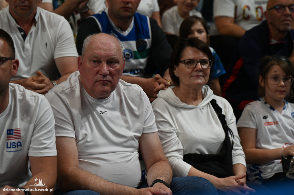 Kibice na rewanżowym meczu Anwil Włocławek vs. Trefl Sopot