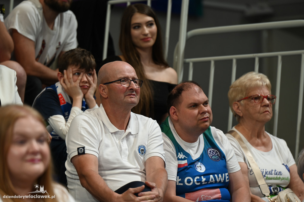 Kibice na rewanżowym meczu Anwil Włocławek vs. Trefl Sopot