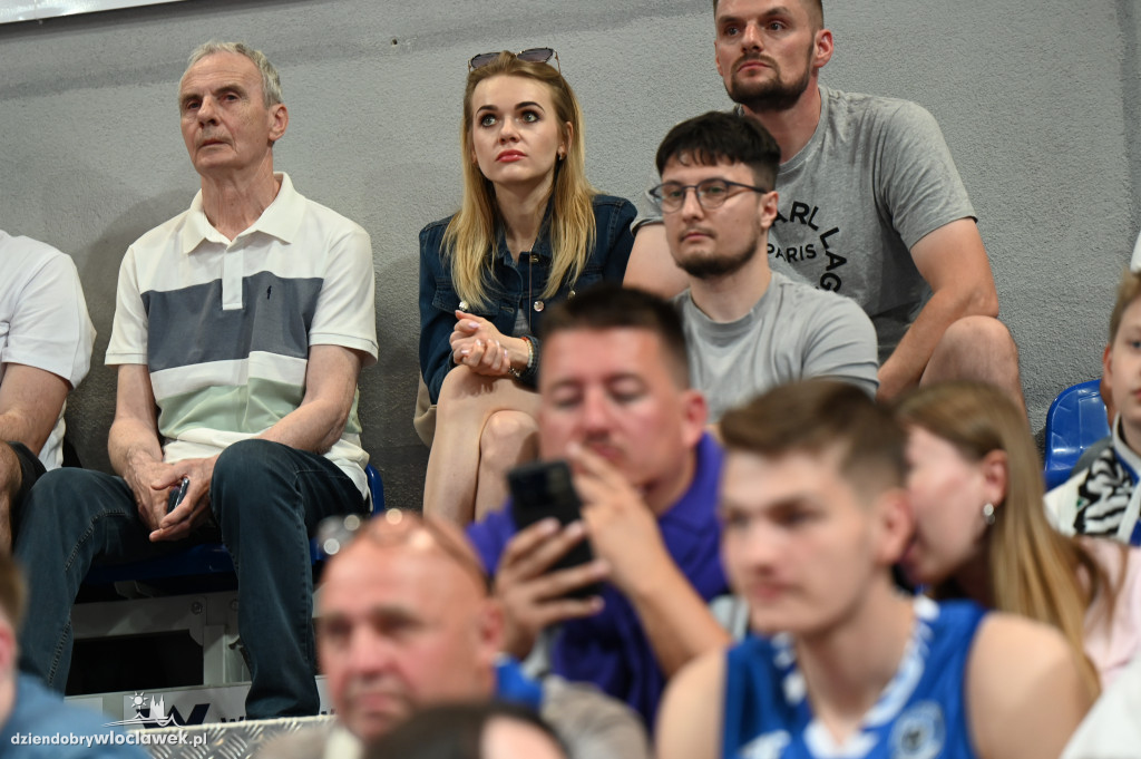 Kibice na rewanżowym meczu Anwil Włocławek vs. Trefl Sopot