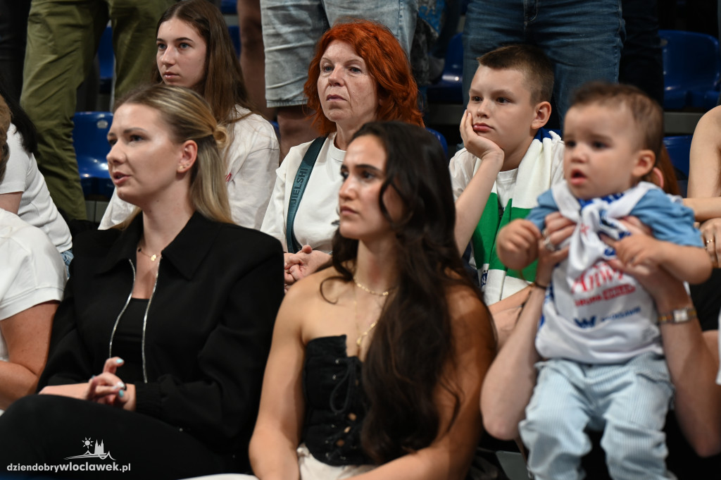 Kibice na rewanżowym meczu Anwil Włocławek vs. Trefl Sopot
